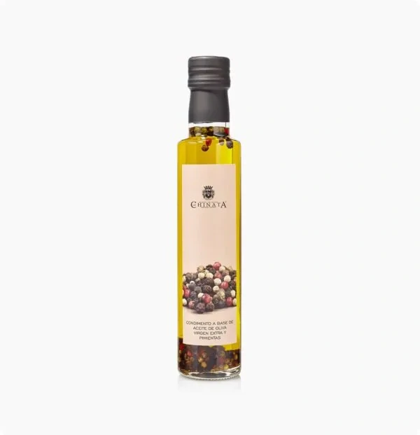 Ochutený Extra Panenský Olivový Olej La Chinata 5 Druhov Korenia 250ml