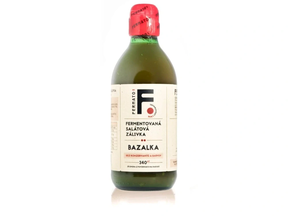 Fermentovaná Zálievka Fermato - Bazalka 347ml