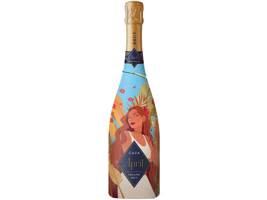 April Cava Brut Blanco - šumivé biele víno 0,75 l