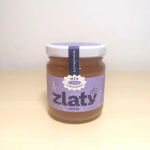 Levanduľový Med - Zlatý Nektár z Medzibodrožia  250g