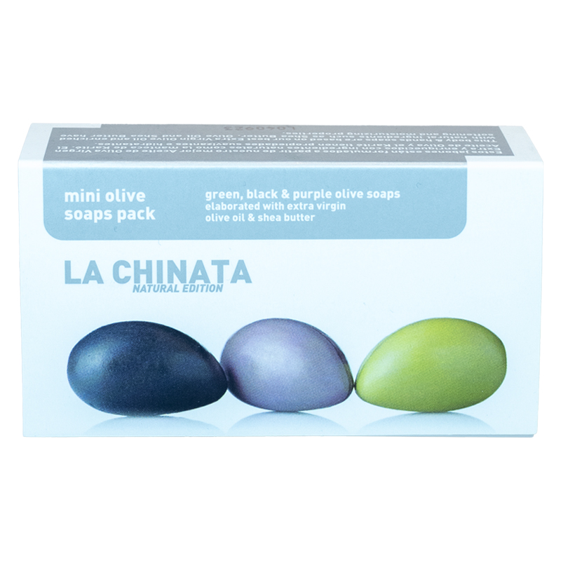 Mini Mydielka v Tvare Olivy La Chinata 3x25g