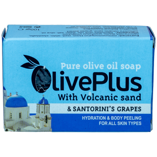 Peelingové Čistiace Mydlo zo Santorini Olive Plus 100g