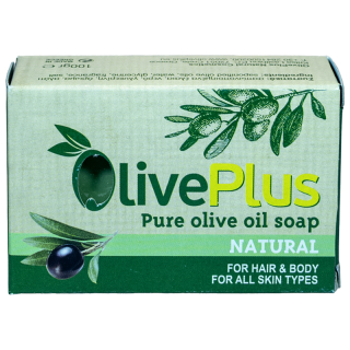 100% Prírodné Olivové Mydlo Olive Plus 100g