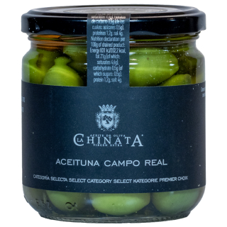 Zelené Olivy s Kôstkou Celé 325g/185g netto