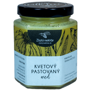Kvetový Pastovaný Med z Medzibodrožia 250g