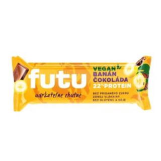 Vegan Tyčinka FUTU- Banán a čokoláda 40g