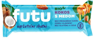 BIO Tyčinka FUTU- Kokos s Medom 30g