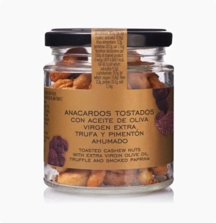 Pražené Kešu Oriešky s Hľuzovkou La Chinata 110g