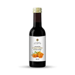 100% BIO Šťava z Rakytníka 185ml