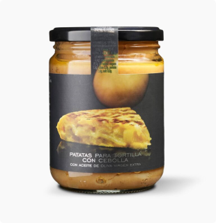 Zemiaky na Španielsku Omeletu s Cibuľou a EPOO La Chinata 470g