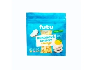 Kokosové Chipsy FUTU- Mango 40g