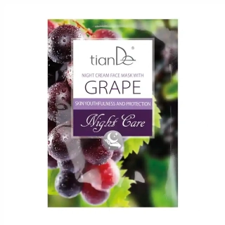 Nočná Krémová Maska tianDe- Hroznové Víno 18g