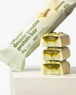 Double Trouble Proteínová Tyčinka- Pistácia 55g Vilgain