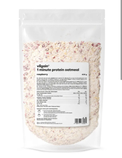 Proteínová Ovsená Kaša - Malina 400g Vilgain