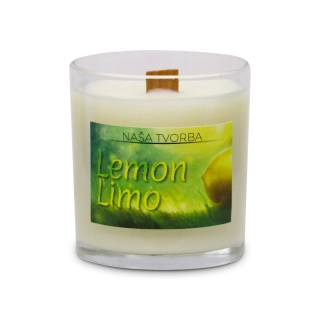 Handmade Sójová Sviečka- Lemon Limo 140g